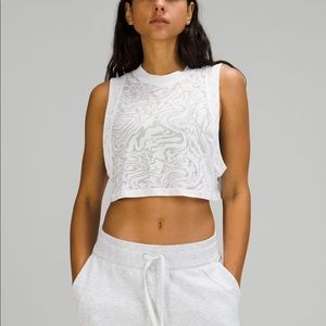 lululemon all yours crop tank top